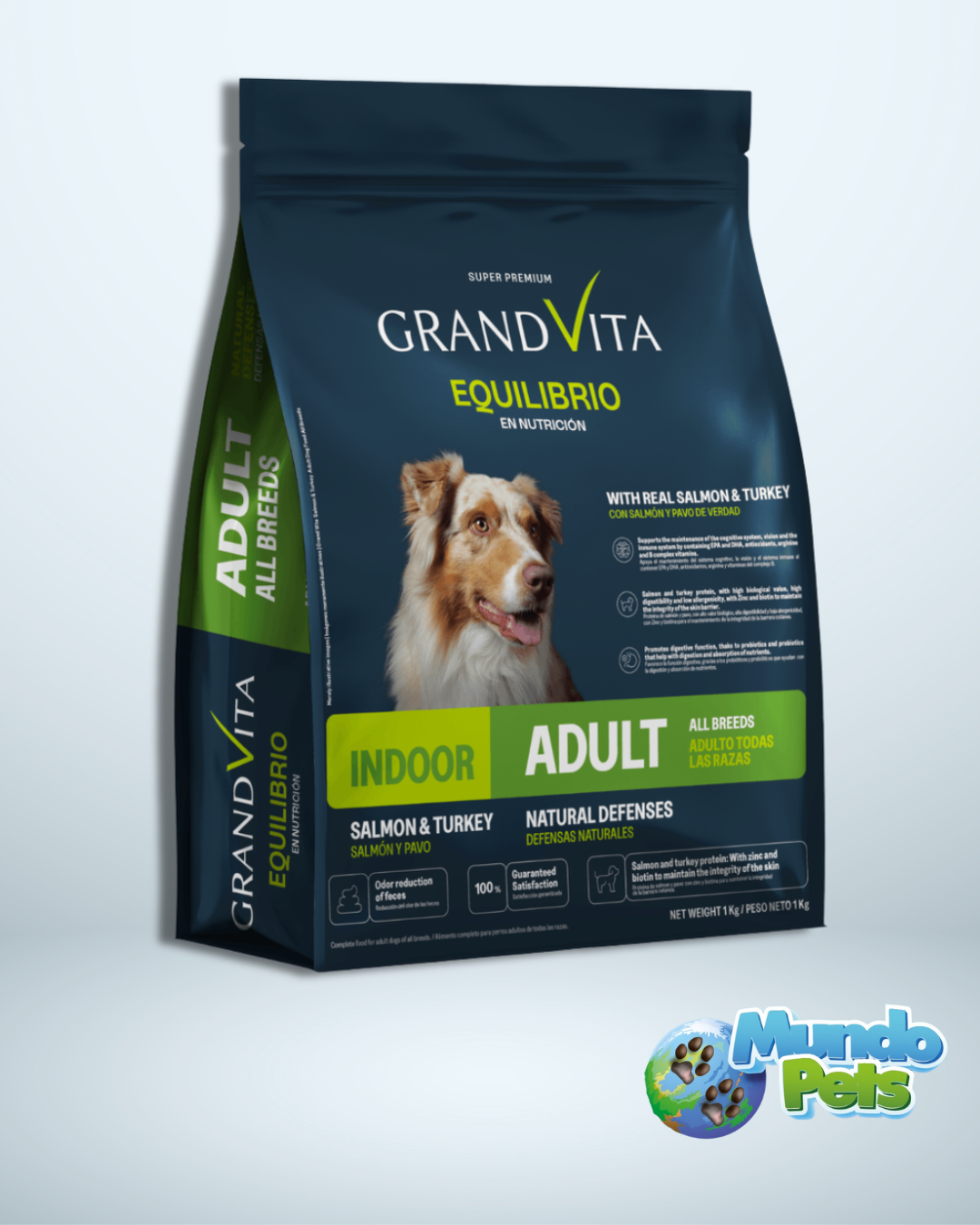Grand Vita Equilibrio Perro Adulto Salmon Y Pavo