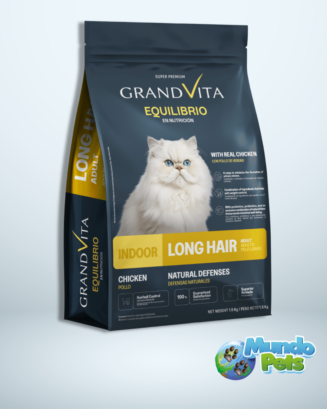 Grand Vita Equilibrio Gato Pelo Largo