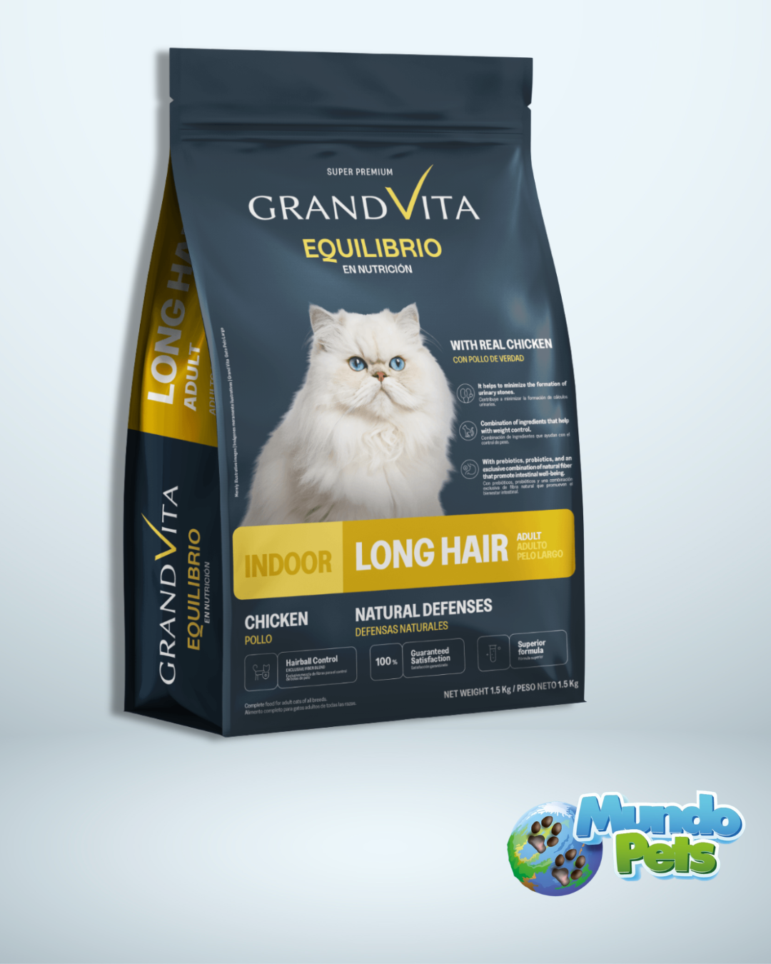 Grand Vita Equilibrio Gato Pelo Largo