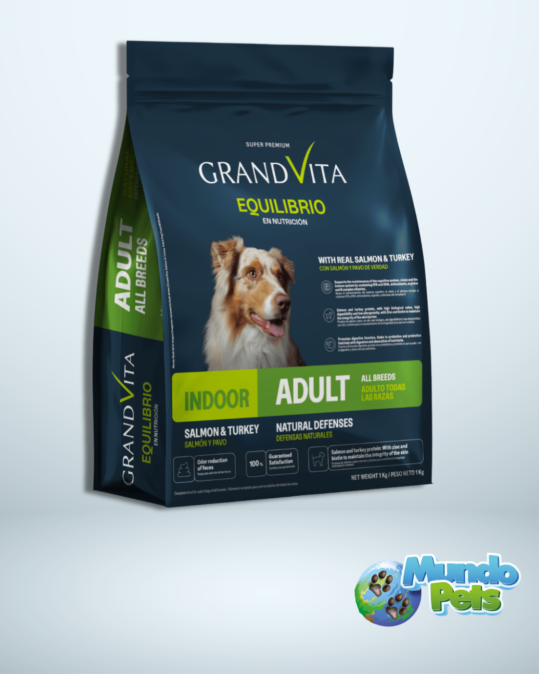 Grand Vita Equilibrio Perro Adulto Salmon Y Pavo