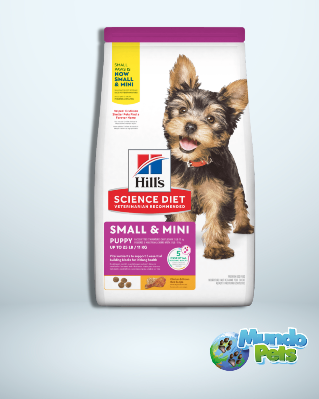 Hills Perro Cachorro Razas Minis Pollo