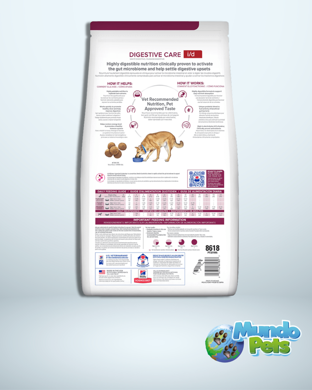 Hills Perro Diet Digestive Care I/D Pollo