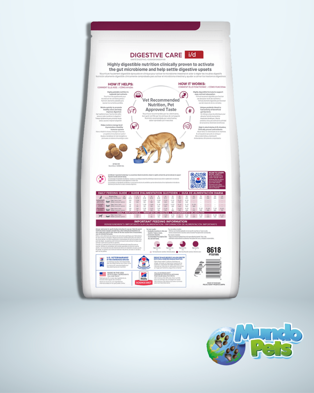 Hills Perro Diet Digestive Care I/D Pollo
