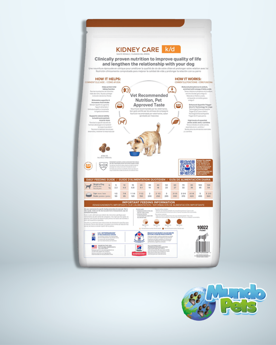 Hills Perro Diet Prescription K/D Cuidado Renal Pollo