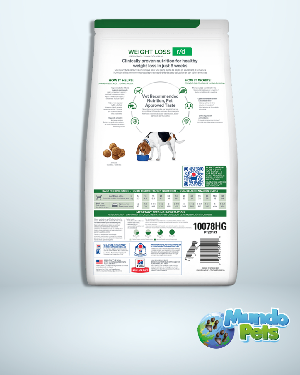 Hills Perro Diet Prescription Reduccion De Peso RD Pollo