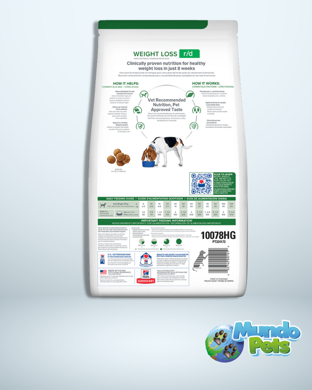 Hills Perro Diet Prescription Reduccion De Peso RD Pollo
